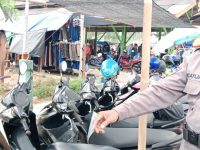 Silaturahmi Kamtibmas Kanit Binmas Polsek Pengasih Himbau Petugas Parkir Pasar Wage